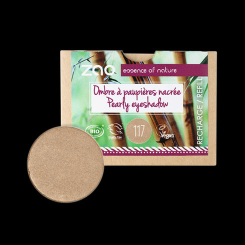 Zao 艷彩單色礦物眼影 Pearly & Matt Eyeshadow